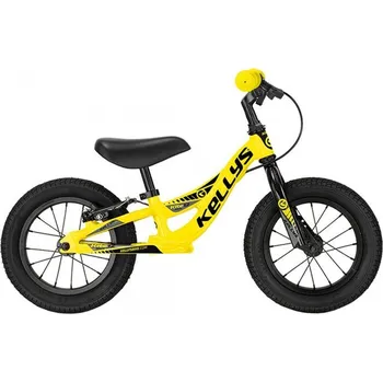 Dětské kolo Odrážedlo Kellys KITE 12 RACE Yellow s Brzdou