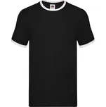 Pánské triko Fruit of the Loom Fruit of the Loom černá 2466939