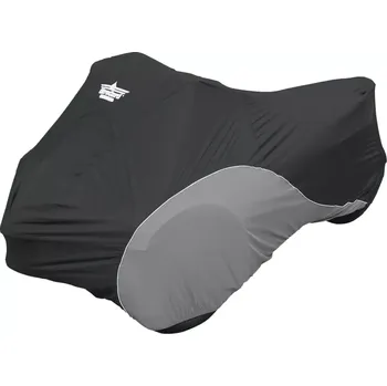 Plachta na motorové vozidlo Ochranná plachta pro motocykl ULTRAGARD CLASSIC COVER pro CAN-AM GS/RS/ST viz popis barva černá/šedá (krycí plachta na motorku, chrání před deštěm, prachem i nečistotami)