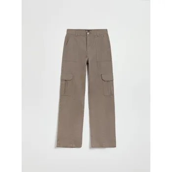 Kalhoty cargo - 32 - House - tmavošedý - 5511Z-90X