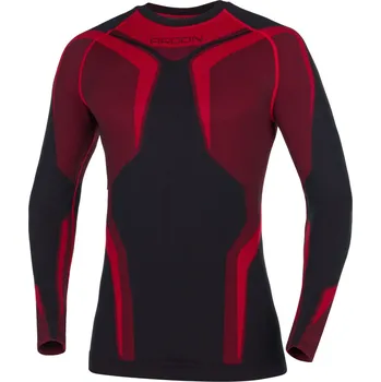 Pánské termo spodky ARDON Funkční tričko s dlouhým rukávem ARDON®ATROCLIM červená Velikost: S H10053/S