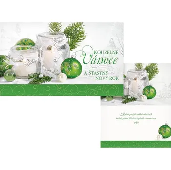 MFP Paper s.r.o. V24-412 H Vánoční přání Kouzelné Vánoce a šťastný nový rok