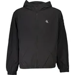 Calvin Klein Men's Brand Logo Detailed Regular Fit Long Sleeve Black Jacket Calvin Klein černá 2874086