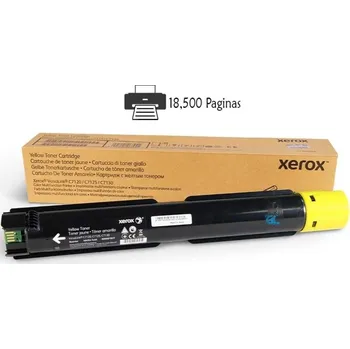 Počítačové příslušenství Xerox VL C7100 Yellow Toner 18 500 str.