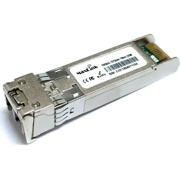 Počítač MaxLink 10G SFP+ optický modul, venkovní -40°C, SM, 1310nm, 10km, 2x LC konektor, DDM