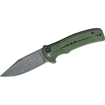 kapesní nůž CIVIVI Cogent Damascus/Zelená Micarta C20038D-DS1