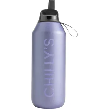 Chilly's Bottles, Termoska Series 2 Sport, 500 ml, metalická, levandulová - Formadore