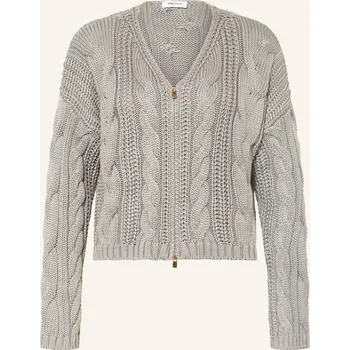 Dámský svetr Ninety-9 Dámský Pletený Kardigan Knitted, šedá, 38