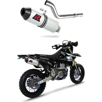 Výfuk pro motocykl Laděný výfuk Dominator Suzuki DRZ 400 SM S výfuk MX2 tlumič + dB killer medium