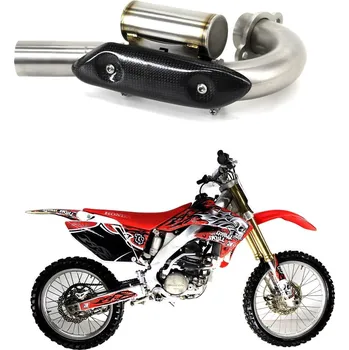 Výfuk pro motocykl Laděný výfuk Dominator Koleno výfukového potrubí CRF 250 R s PowerBomb 2006 - 2009