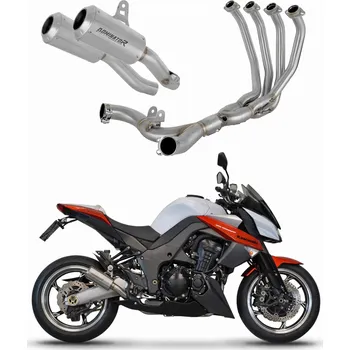 Výfuk pro motocykl Laděný výfuk Dominator Kawasaki Z1000 2010 - 2013 Kompletní výfukový systém Sběratel GPS + tlumič výfuku dB killer