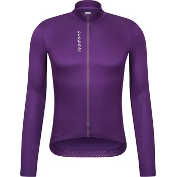cyklistický dres Isadore Signature Thermal Long Sleeve Jersey - Blackberry Cordial