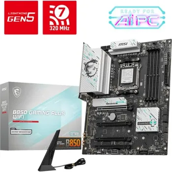 Základní deska MSI MB Sc AM5 B850 GAMING PLUS WIFI, AMD B850, 4xDDR5, 1xDP, WiFi, ATX