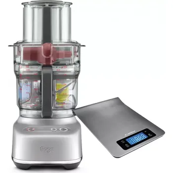 Kuchyňský robot Food procesor SAGE SFP638BSS + VÁHA CATLER KS 4010