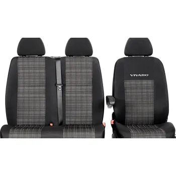 Potah sedadla Autopotah LOGO 2+1 OPEL VIVARO (2001-2014)