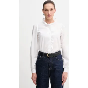 Oblečení a móda Bavlněná košile Pepe Jeans PL3051246 bílá 00X, vel. XL