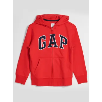 Chlapecká mikina Dětská mikina GAP Logo GAP červená 1675827