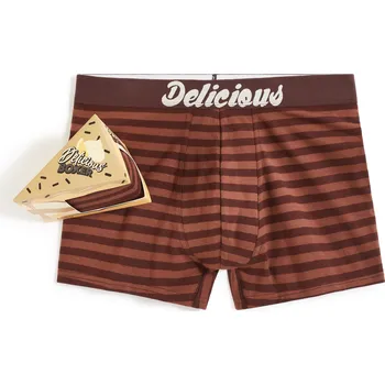 Pánské oblečení Celio Dárkové balení boxerek Dort - Pánské Celio hnědá 3077302