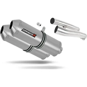 Výfuk pro motocykl Laděný výfuk Dominator Kawasaki ZZR 1200 2002 - 2005 výfuk OVR tlumič + dB killer