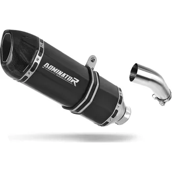 Výfuk pro motocykl Laděný výfuk Dominator Suzuki GSXR 600 L1 L7 2011 - 2017 výfuk HP1 BLACK + tlumič výfuku dB killer