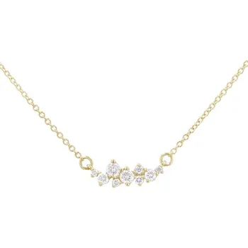 Náhrdelník Cluster náhrdelník s diamanty Kianna