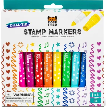 Zvýrazňovač Tiger Tribe Dual-Tip Stamp Markers