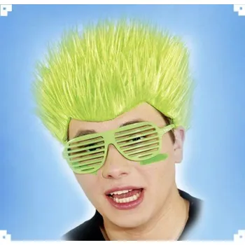 Karnevalová paruka JEŽEK ZELENÝ - PARUKA