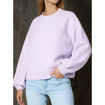 Dámské oblečení Sinsay - Svetr basic - levandulová - 413FJ-04X - 413FJ-04X-S