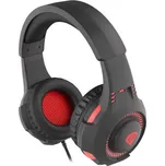 Herní sluchátka Genesis RADON 210/7.1/USB/Drát/Černá-červená