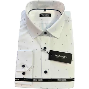 Pánská košile Pánská košile s dlouhým rukávem - střih REGULAR - vzor F549 - 45