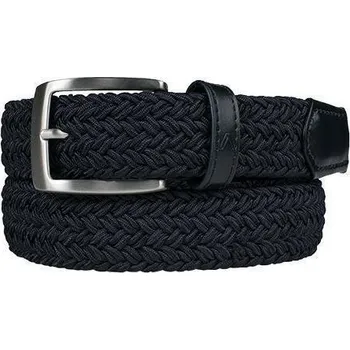 Opasek Alberto Basic Braided Mens Navy 95 cm 95 Pásek