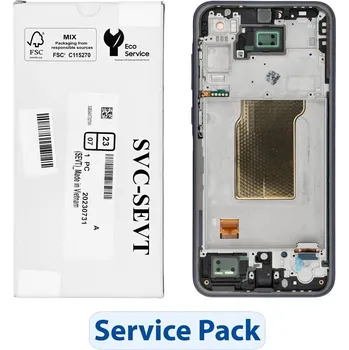 Náhradní díl pro mobilní telefon ServicePack LCD displej pro SAMSUNG A35 5G A356B GH82-34221A Midnight Blue