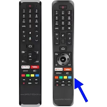 Toshiba 32LA2B63DG náhradní dálkový ovladač