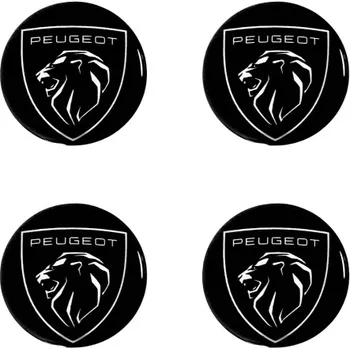 Poklice na kolo Samolepka na poklice, alu kola Peugeot sada 4 kusy