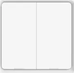 IMMAX NEO SMART vypínač 2-tlačítkový Zigbee 3.0, TUYA