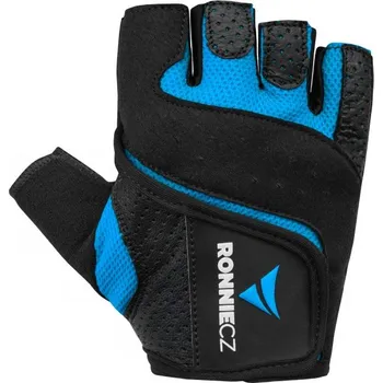 Ronnie.cz Fitness rukavice Ronnie.cz Easy Workout (modré) Varianta: S - modré, 1 pár