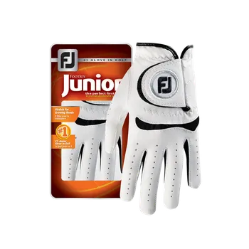 Rukavice FootJoy Junior Glove, Pravá S, White/Black, dětské