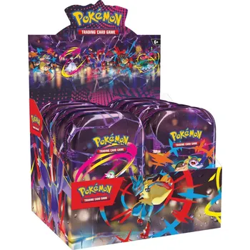 Sběratelská karetní hra Pokémon TCG: Mega Heroes Mini Tin Display 10 ks