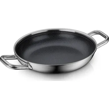 Pánev Servírovací pánev ULTIMATE PROFI RESIST 24 cm, stříbrná, nerezová ocel, WMF