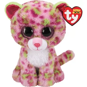 plyšák Plyšák TY Beanie Boos růžový leopard 15 cm