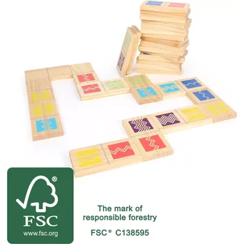 Desková hra Small Foot Domino XXL Active