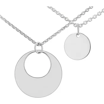 Šperk Set stříbrných karma přívěsků pro dva Rivas