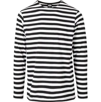 Dámské oblečení Regular Stripe LS bílá/černá Urban Classics Other 1780355