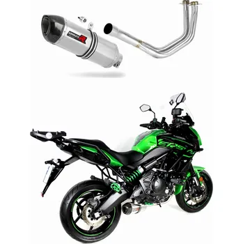 Výfuk pro motocykl Laděný výfuk Dominator Kawasaki VERSYS 650 2015 - 2020 Kompletní systém Výfukové potrubí HP1 + dB killer medium