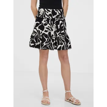 Dámská sukně Orsay Černá dámská květovaná sukně - Dámské Orsay černá 2988075