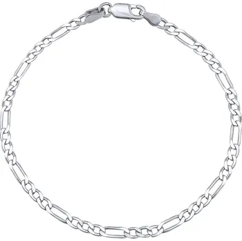 Náramek Stříbrný náramek FIGARO - 3 mm varianta 21 cm TTT762FIGB-21 cm