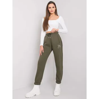 Dámské oblečení Sweatpants-RV-DR-7275.24P-khaki RELEVANCE kaki 3222328
