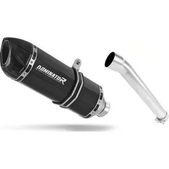 Výfuk pro motocykl Laděný výfuk Dominator Yamaha FZR 1000 1991 - 1994 výfuk HP1 BLACK + dB killer