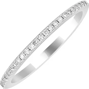 Prsten Eternity prsten s lab-grown diamanty Oana