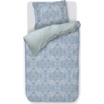 Povlečení Jednolůžkové povlečení MOON FLOWER 140 x 200 cm, modrá, bavlněný perkál, Pip Studio